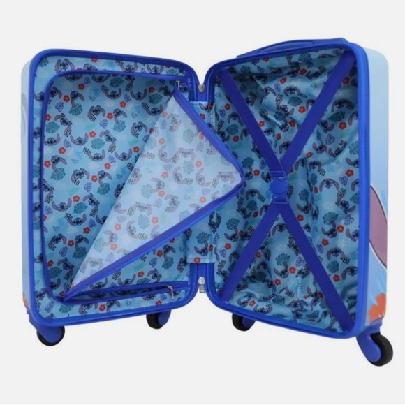 Stitch 2- piece Luggage Set with Backpack & Tag - Spinner Wheels Hard-Sided - Picture 4 of 8